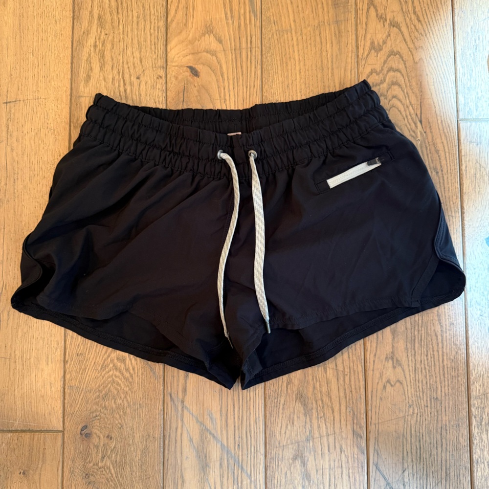 Vuori Black Clementine  Athletic Shorts